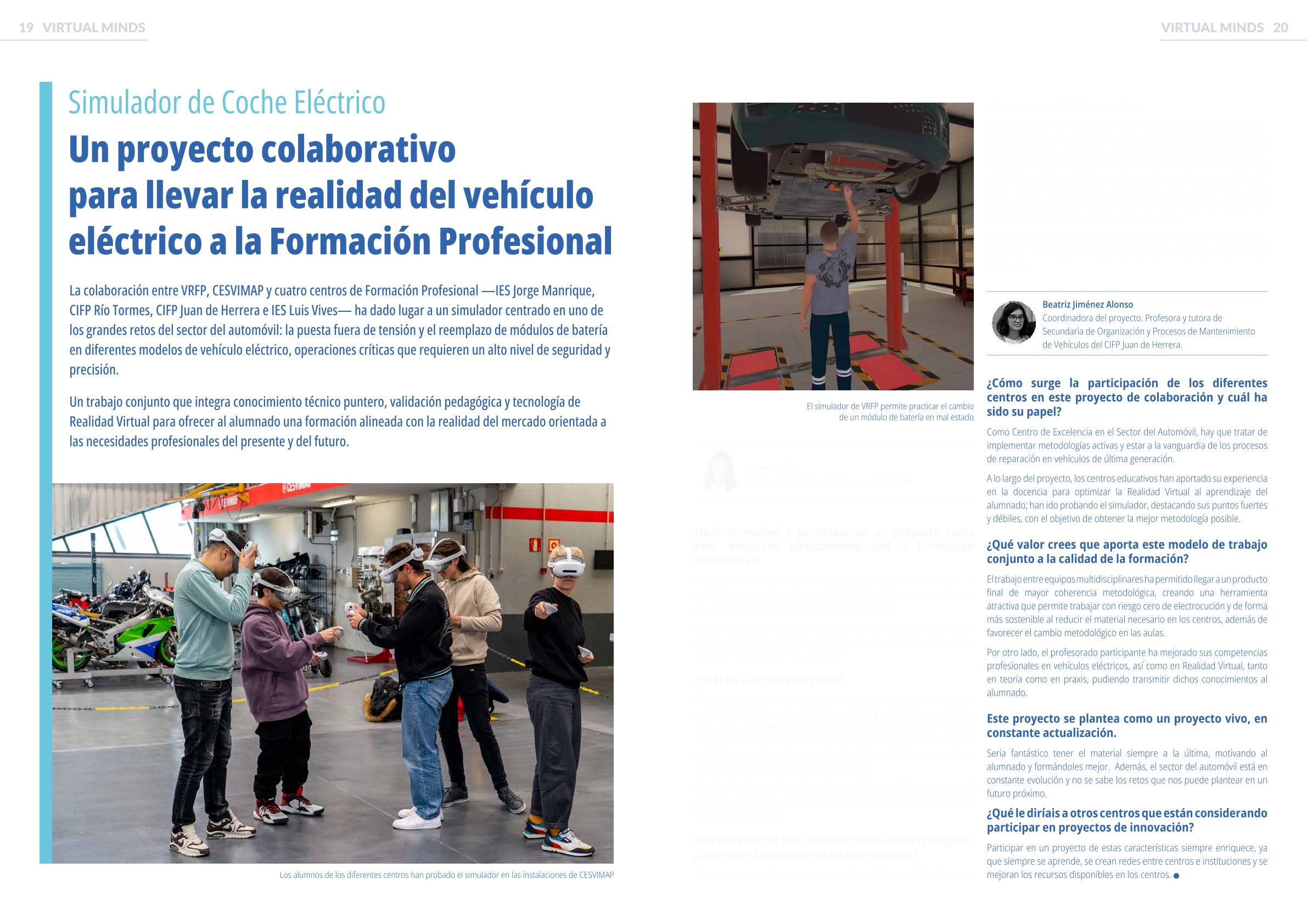 Entrevista Beatriz. Proy CEX Gafas 3d Entrevista Beatriz. Proy CEX Gafas 3d