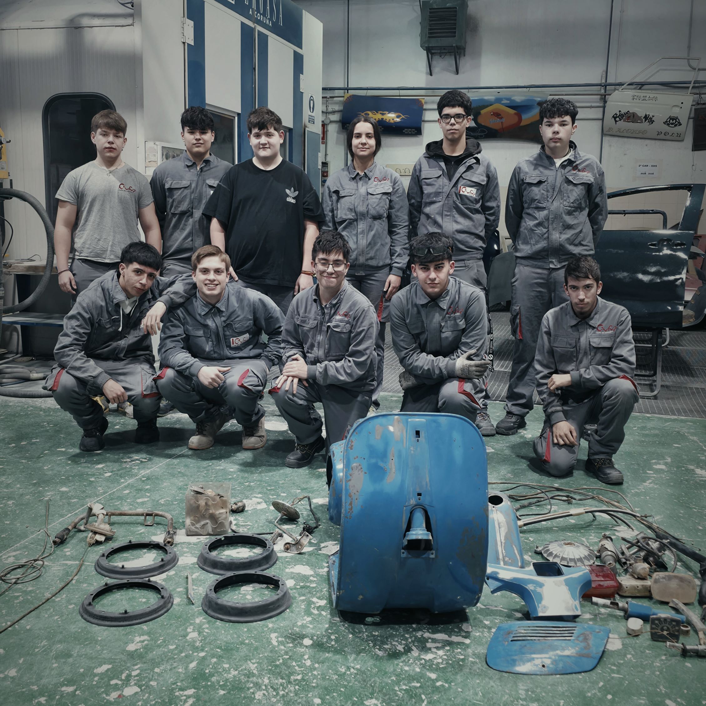 Restauración Vespa 1